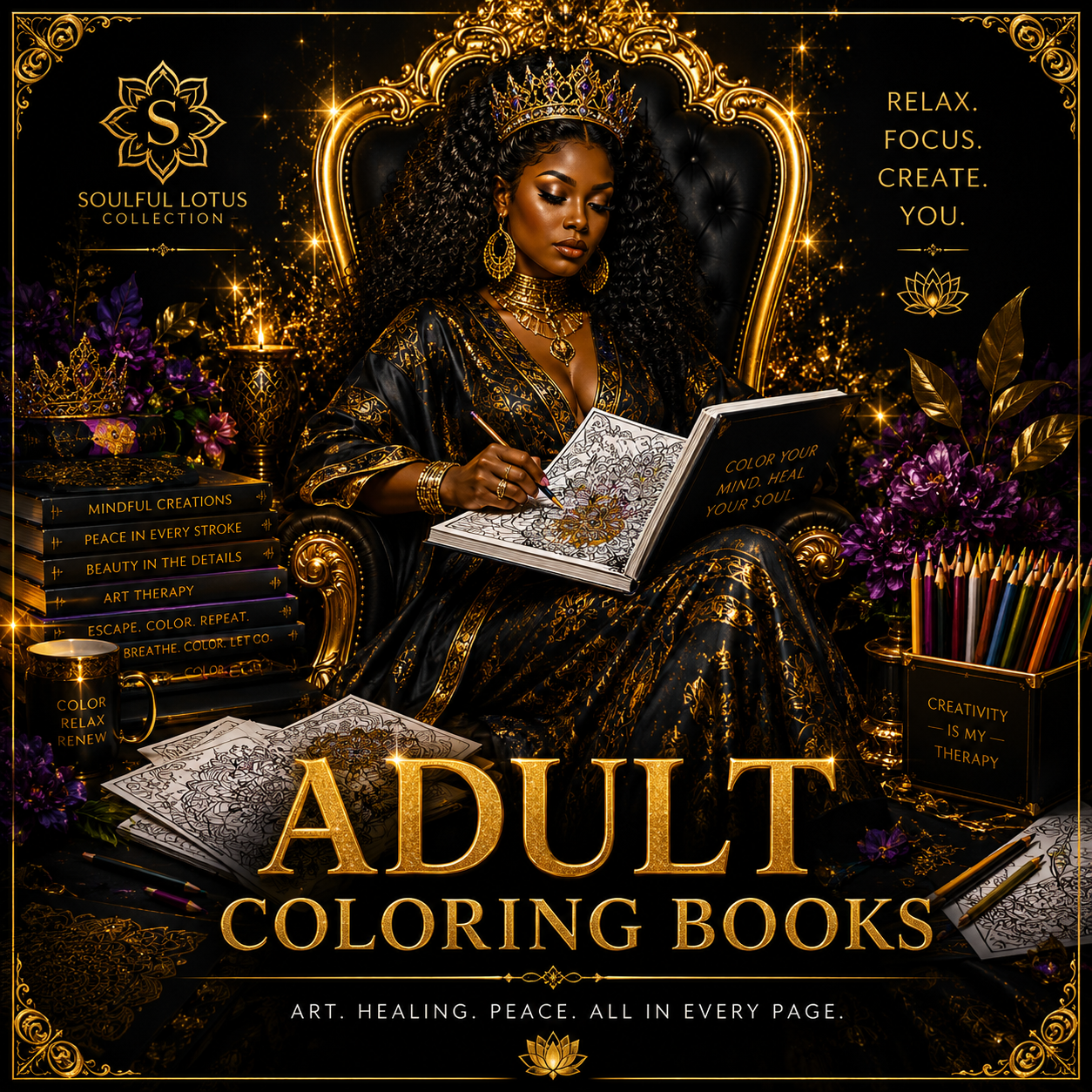 Coloring Books (Adult)
