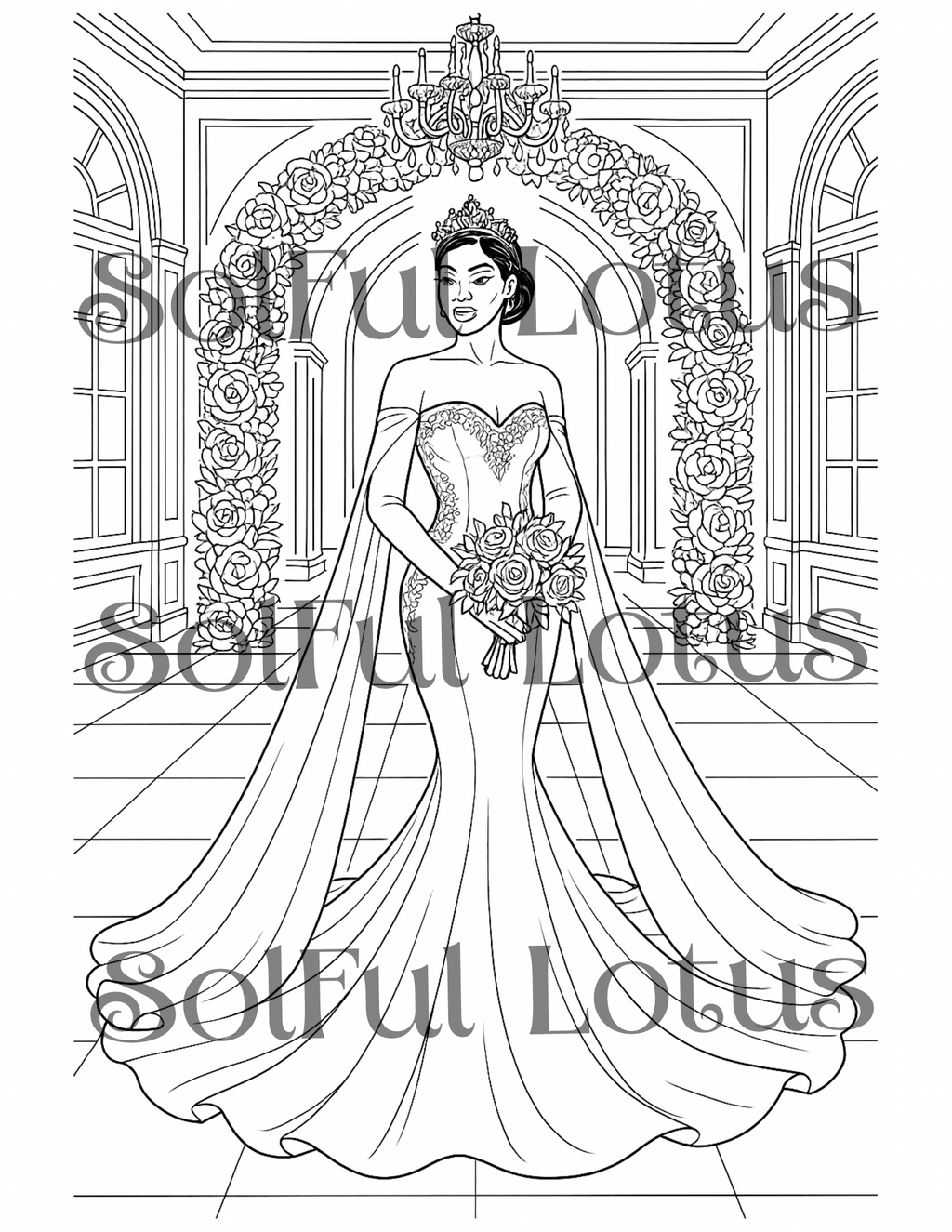 After the, yes black bridal