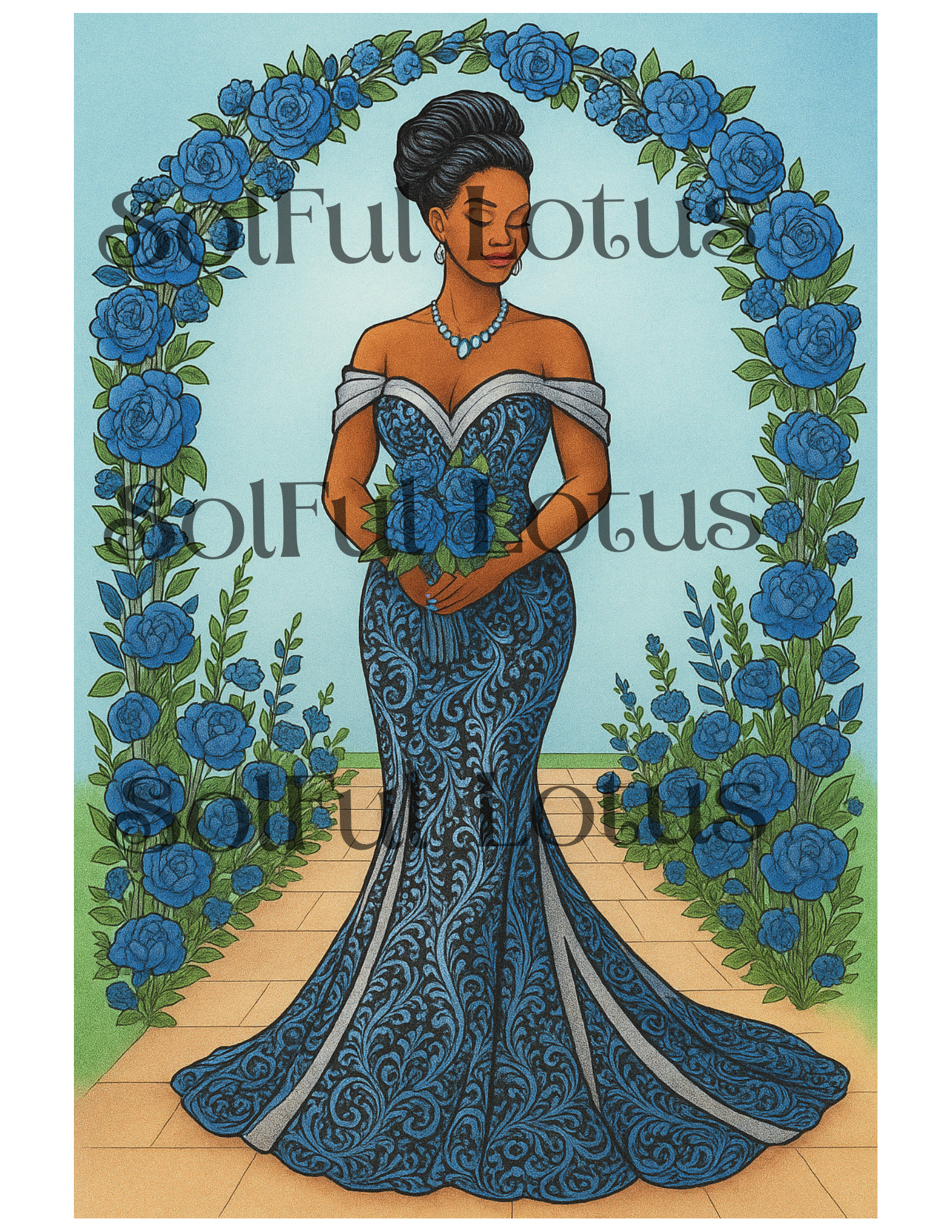 After the, yes black bridal