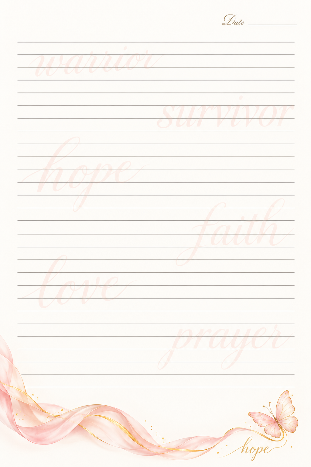 Wrapped in Hope Journal
